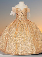 Marcella Lilac Glitter Pageant Dress for Girls